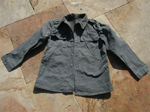 Denim worker jacket - denim,