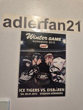 DEL 12-13 2012-2013 SIGNIERT WINTERGAME Patrick Reimer / Constantin Braun