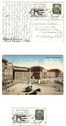 Leipzig hauptbahnhof - ak,