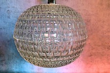 Designer Pendelleuchte ERCO „Diamond“ vintage Hängelampe Aloys Gangkofner 1970er