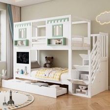 Kinderbett hausbett etagenbett - kinderbett,