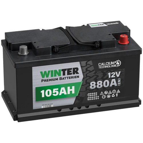 Autobatterie winter 12v - 12v, 105ah