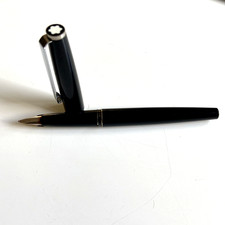 Montblanc Füller Füllfederhalter schwarz Feder Edelstahl