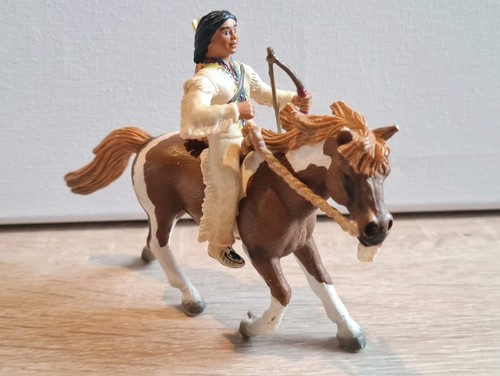 Schleich indianer mit bogen - indianer,