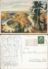 Mettlach Künstlerkarte