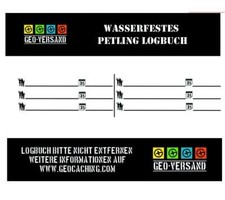 20 x wasserfestes Petling