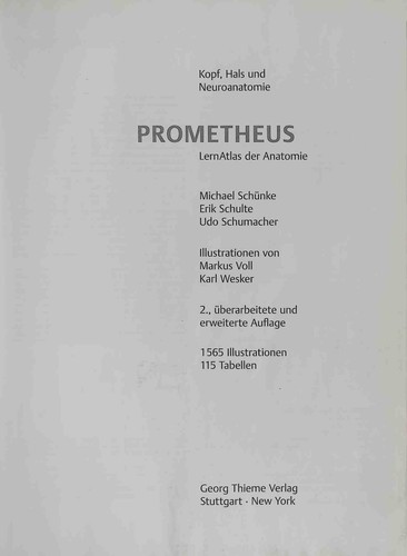 Prometheus lernatlas der - lernatlas,