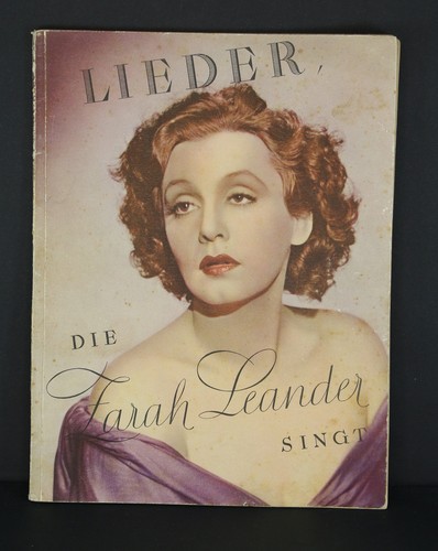 Zarah leander notenheft - zarah,
