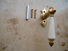 Antik Style Messing Fenster Griff Fenstergriff Gründerzeit Fensterolive F5P -W