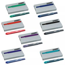 5x LAMY Tintenpatronen T10 825 Farbwahl für Füller Füllhalter Safari Al Star usw