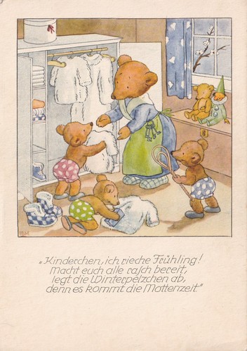 Künstler bären ida - kÜnstler-ak,