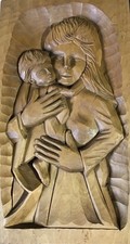 Relief - Madonna mit Kind -
