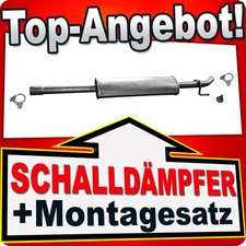 Mittelschalldämpfer für RENAULT KANGOO/GRAND KANGOO II BE BOP EXPRESS 1.6 16V