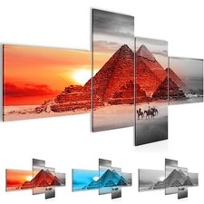 Wandbilder Ägypten Pyramiden Modern Wohnzimmer Schlafzimmer Bild Deko Wüste