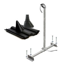 SAT Antenne Dachsparren Mast