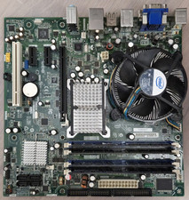 Intel Core 2 Quad Q9650 3 GHz Set mit 7GB DDR2Ram, Intel DG35EC Mainboard