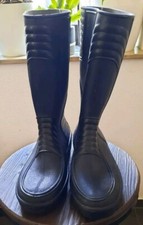Robuste Gummistiefel, Stallschuhe, Schwarz, Größe 29, 43/44 Profilsohle