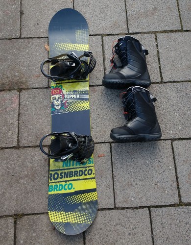 Snowboard nitro 137cm - snowboard,