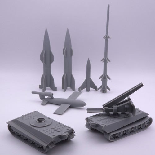 Raketenstartrampe auf 75ts - auf, e-75ts