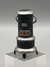 Rarität Setener Zinn Ofen Kamin Puppenstube Zubehör Antik Alt Spielzeug