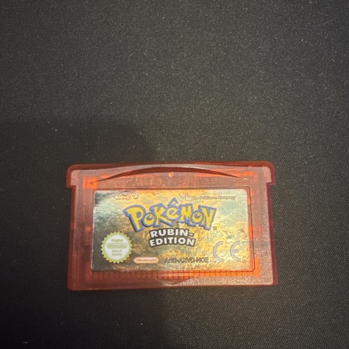 Pokémon rubin edition - rubin,