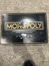 Monopoly Club Sonderausgabe von Parker 2004 Brettspiel Schwarze Ausgabe 