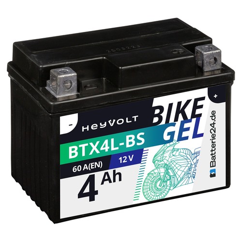Gel rollerbatterie 4ah - rollerbatterie, 12v