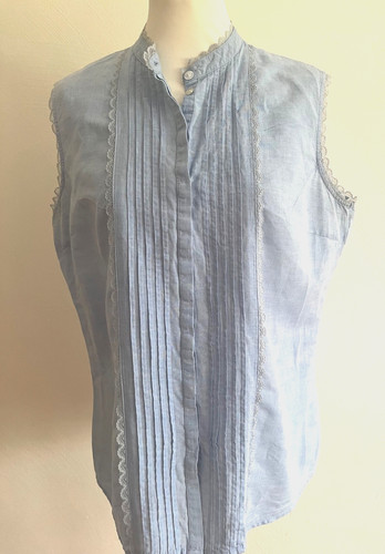 Trachtenbluse hellblau von - trachtenbluse,,