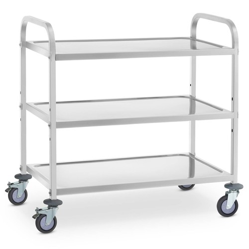 Servierwagen edelstahl - servierwagen,