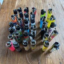 Clipper Feuerzeuge 35er Set mit diversen unterschiedlichen Motiven