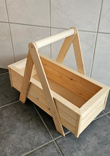 Blumenkasten Blumentopfhalter Holz für Terrasse Balkon Garten 47 x 23 cm Kübel