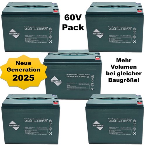 60v 58ah akku pack - 58ah,