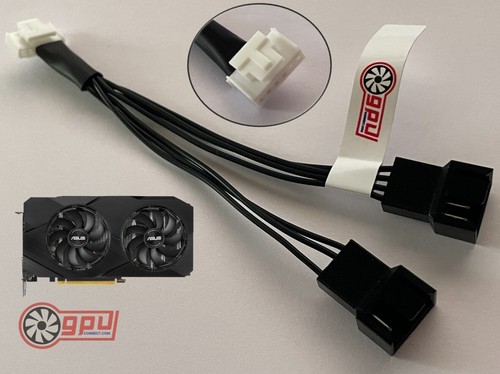 Asus pin deshroud - 6-pin, deshroud-adapter