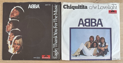 Abba vinyl single - 2,