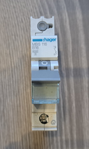 Hager mbs 116 - hager,