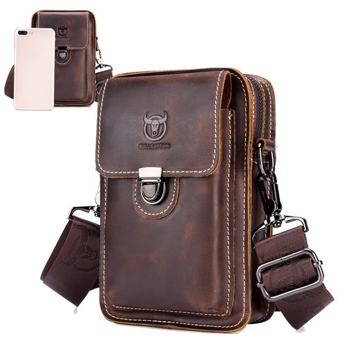Herren schultertasche echt - schultertasche,