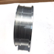 Doppelte Flach riemenscheibe Alu, 150 mm, Bohrung 61 mm, Breite 51,2 (T104)