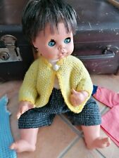 Furga Italien, Kleinkind Puppe, ca. 41 cm, Augen gehen auf + Wimpern