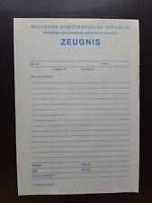 DDR ZEUGNISSE POS
