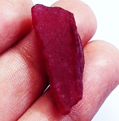 Natürlich roter beryll - roter, grobem