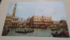 Poster Kunstdruck Bild "Molo,Venedig", 80x50 cm, Hochwertiges Plakat, OP 72 EURO