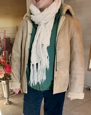 Lammfell Lederjacke im