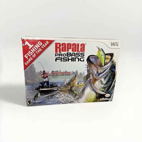 Nintendo wii rapala pro bass - nintendo,