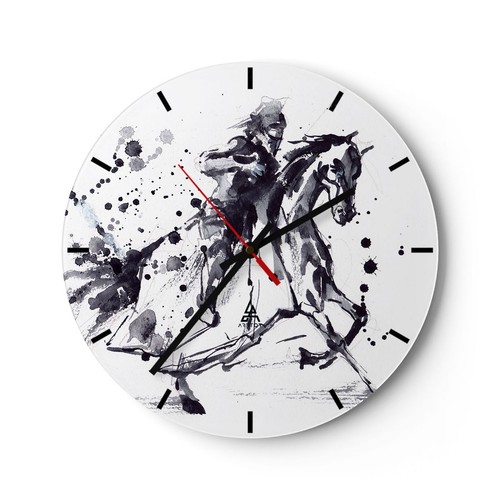 Modern wanduhr 40x40cm analog - wanduhr,