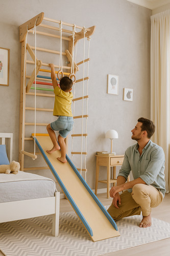 Kinder kletterwand 240 - kinder, cm