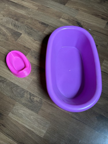 Puppen pflege set - puppen, badewanne