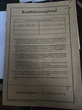 KFZ - Brief Glas Goggomobil T250, 1957 (1)