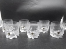 6 Stück Peill Kristallgläser