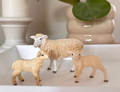 Schleich 2er set schaf - schaf, &