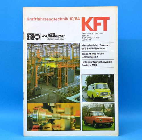 Ddr kft kraftfahrzeugtechnik - kft,